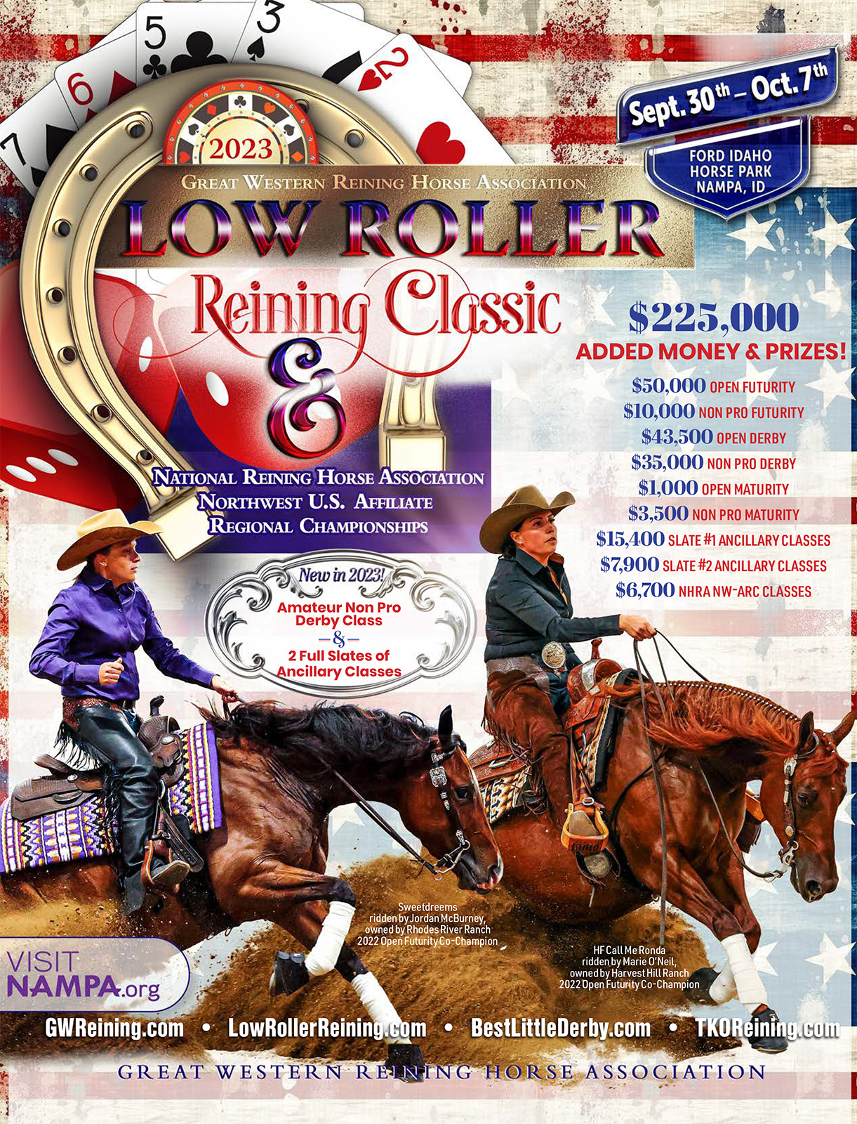 Low Roller Reining Classic NRHA 2023 Northwest U.S. Affiliate